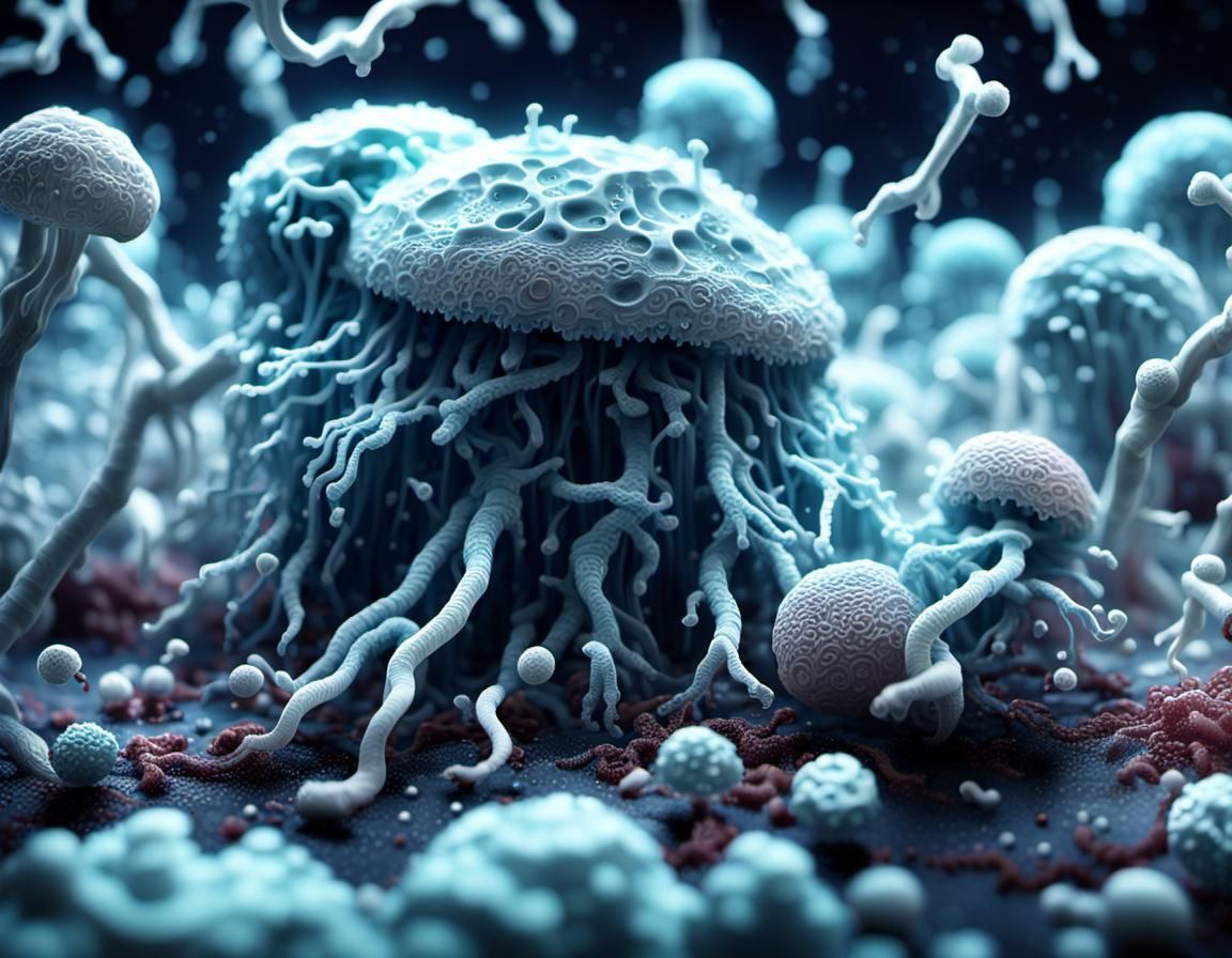 Intricate Microscopic World: A Playground of Deadly Bacteria