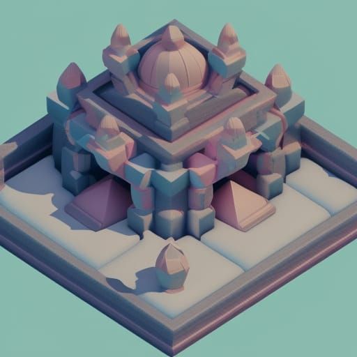 Isometric Temple (3)