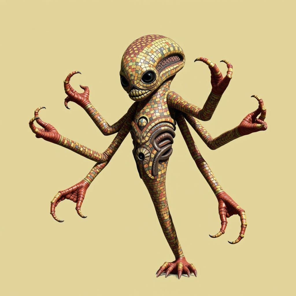 Mosaic Creature of Barsoom