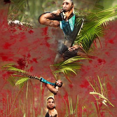 Vaas Montenegro Portrait from Far Cry 3