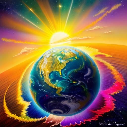 Once, a world of hues so bright,
Painted with love’s radiant light.
You were the sun, my guiding star,
Igniting passions...