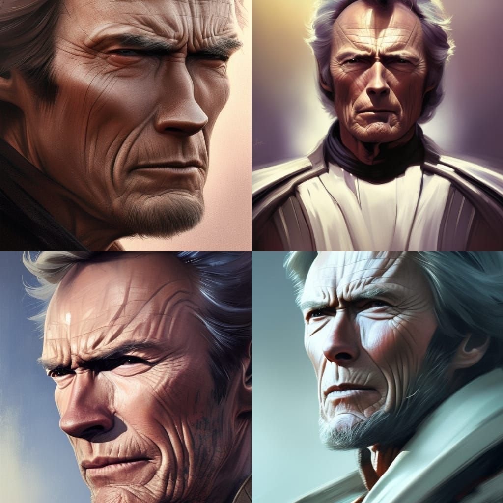 Hyperrealistic Portrait in the Style of Art Nouveau