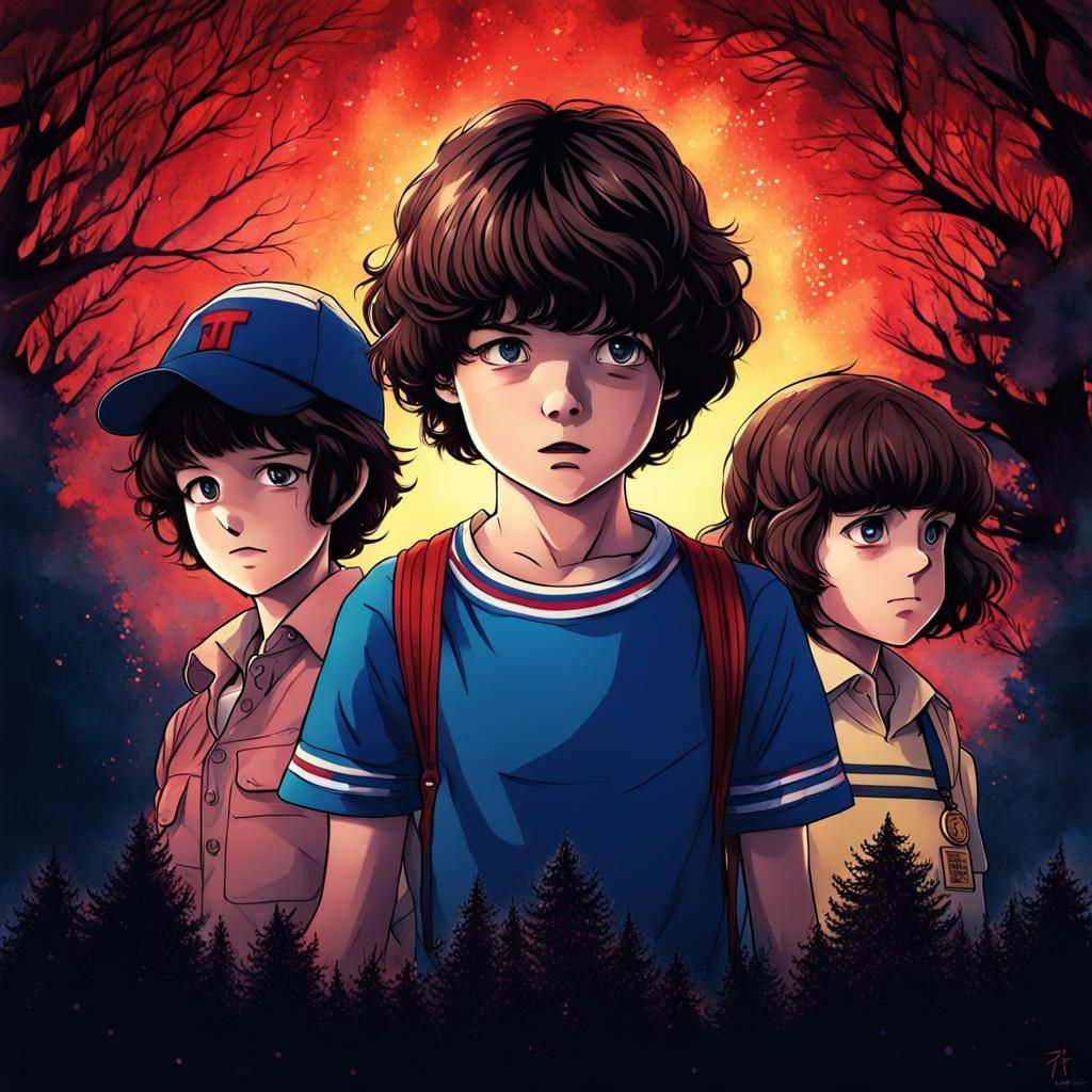 Anime-Style Scene Inspired by Japanese Manga