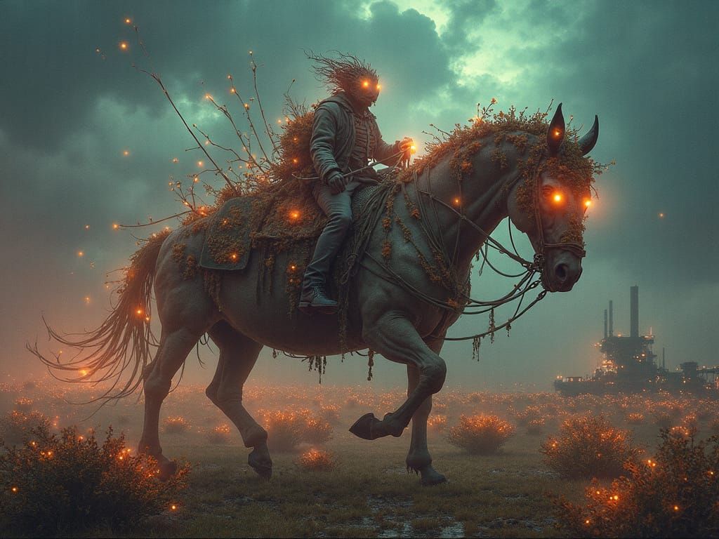 Bizarre SteamHovel Funerary Chic