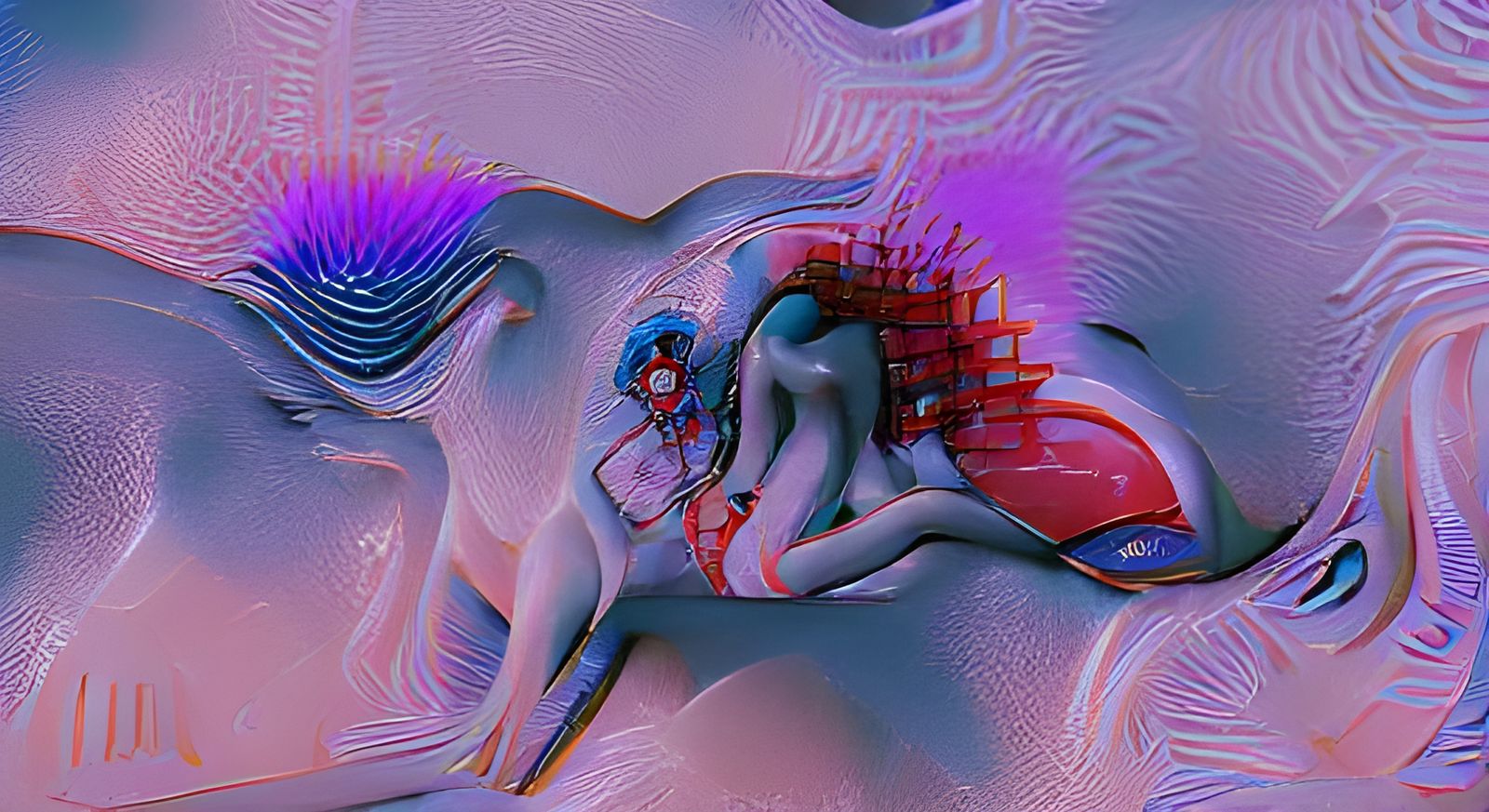 Surreal Collage of Dreams and Emotions