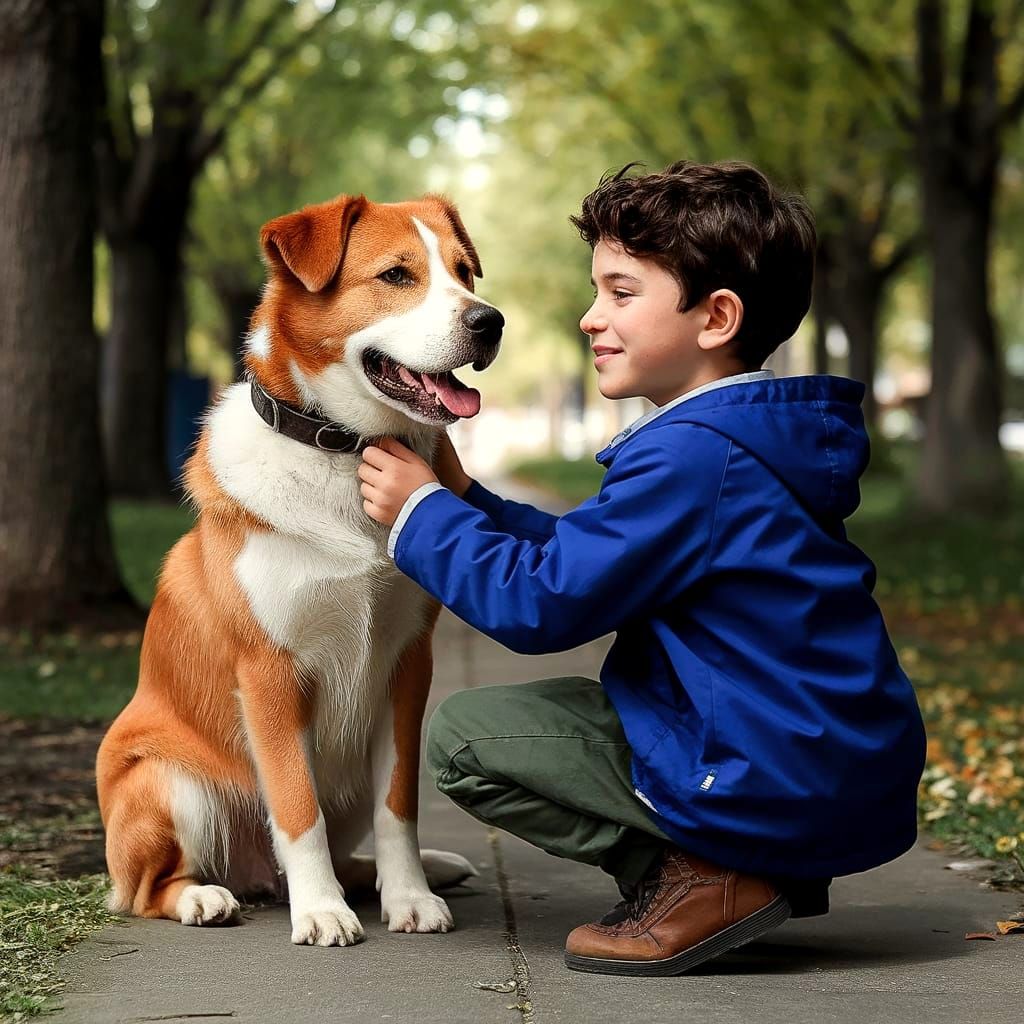 Faithful Dog: A Boy's Hero and Companion