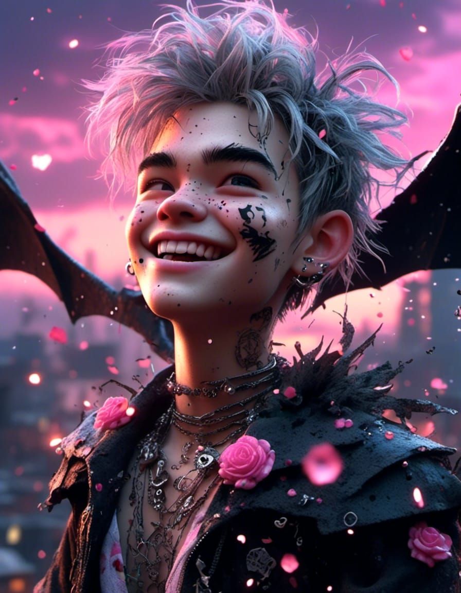 Handsome boy vampire 4 🦇