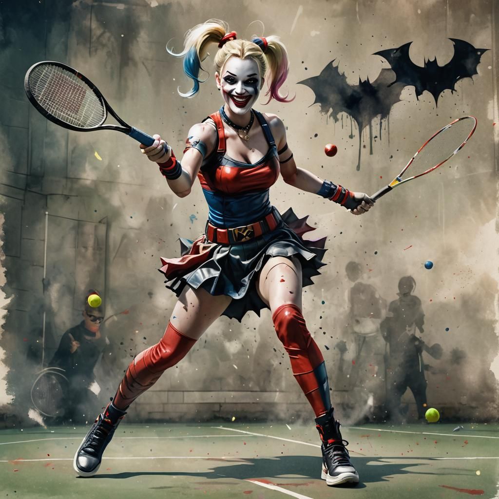 Tennis by Harley Quinn