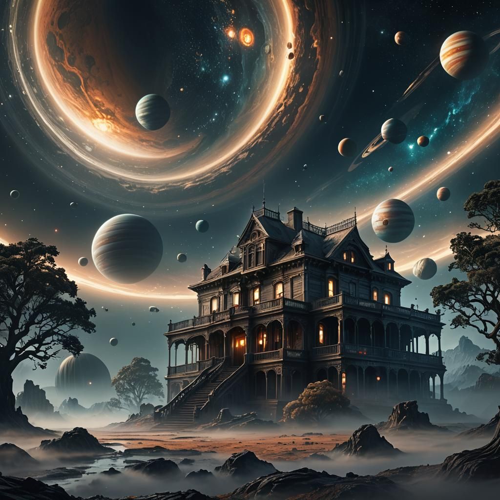 Haunted House in Space: A Digital Masterpiece
