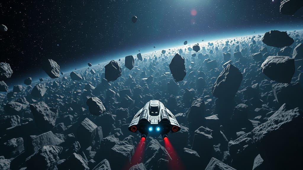 But sir! The odds of successfully navigating an asteroid field are approximately 3720 to 1!