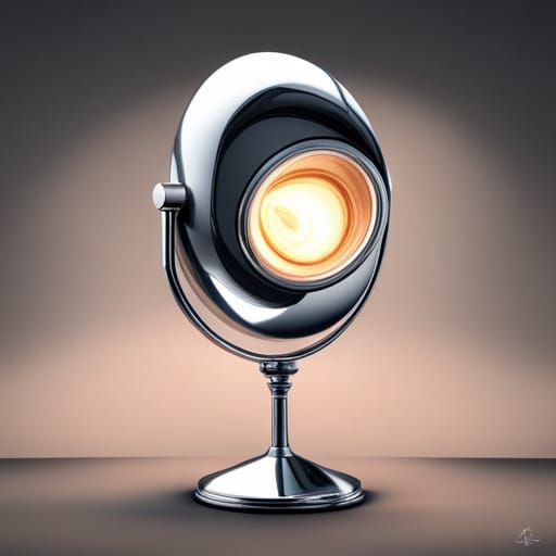 Monkey with Monocle in Tree: Hyperrealistic Splash Art