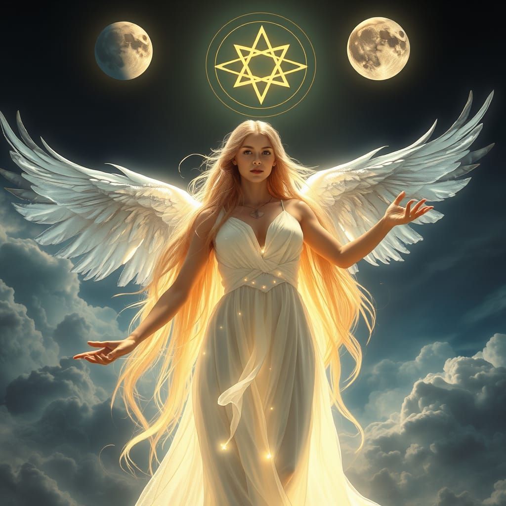 Radiant Goddess of Magic and Wonder