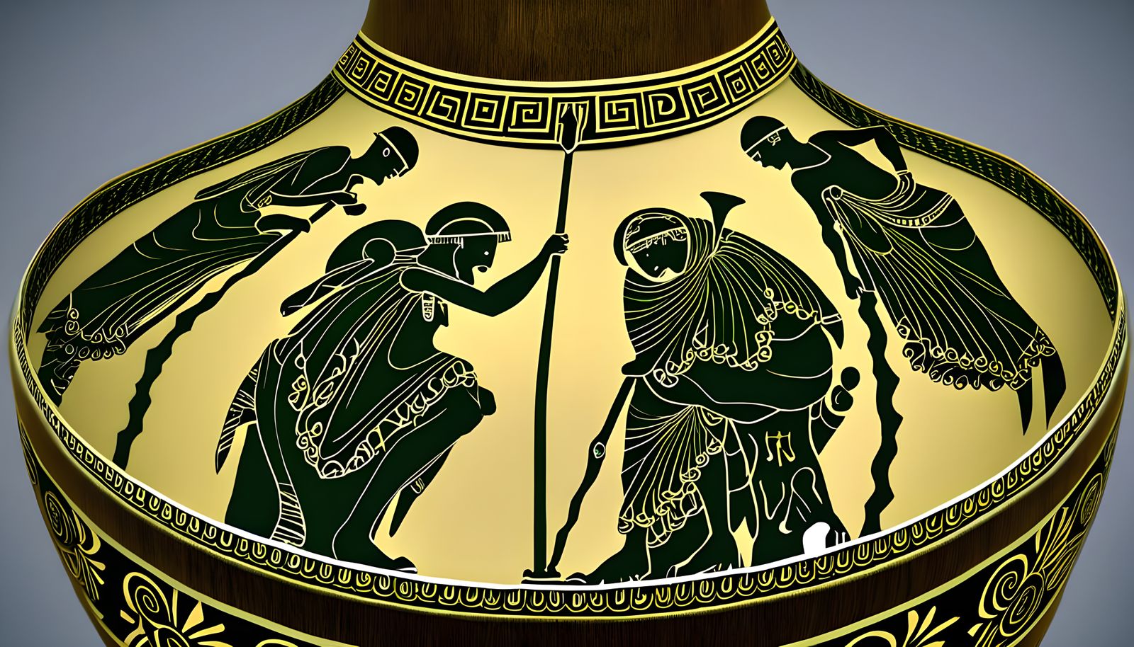 Apollo and Daphne in Ancient Greek Vase Painting