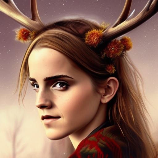 Surreal Emma Watson Portrait