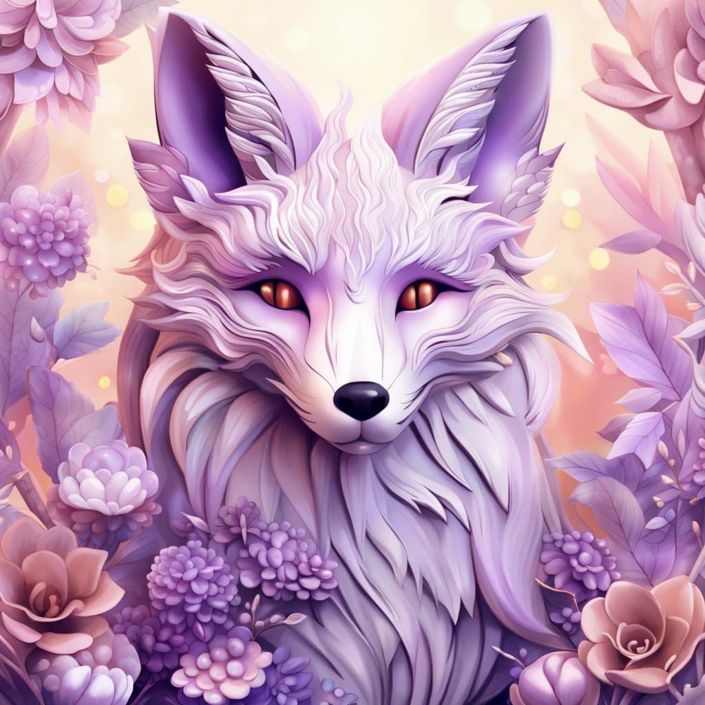 Lavender fox