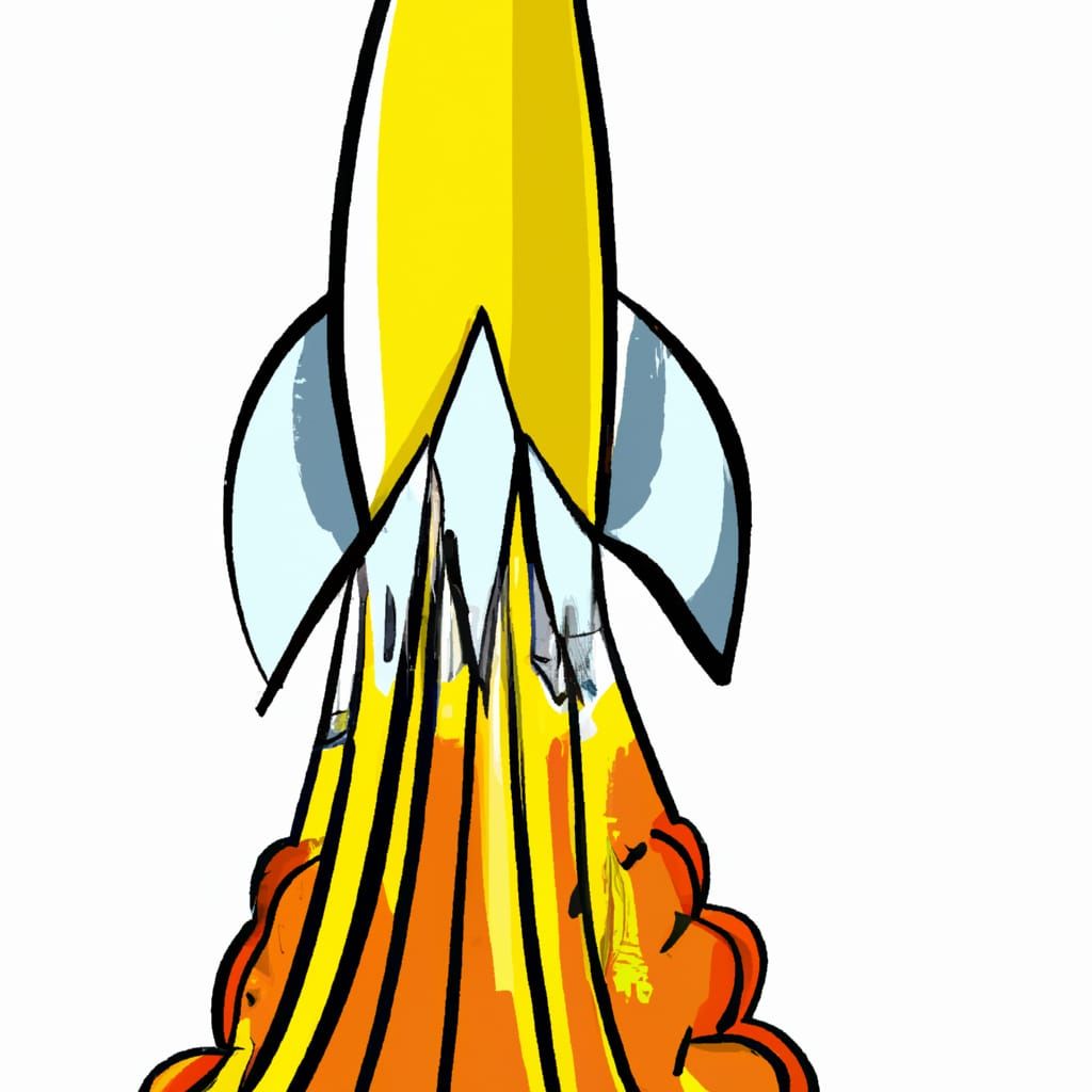 Vibrant Yellow Energy Blast