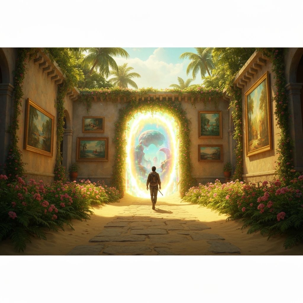 Explorer Finds Interdimensional Portal in Tropical Lands