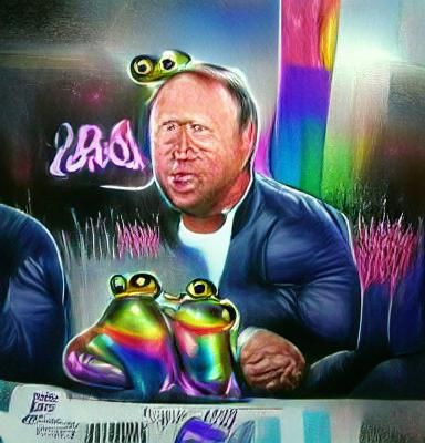 Alex Jones and Gay Frog Friends lV