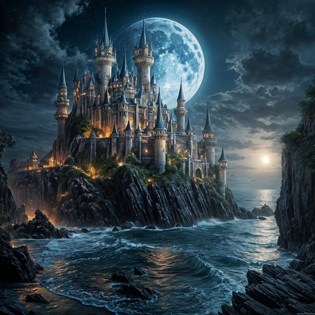 Castle Seascape