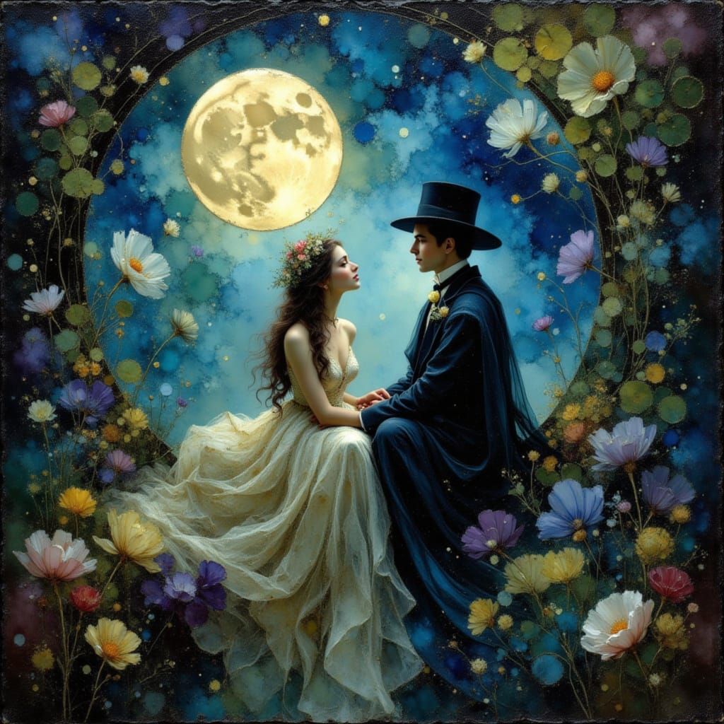 Titania and Oberon's Surreal Midsummer Night Dream