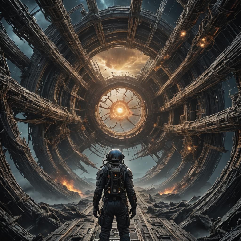 Cosmic Slavers at the Event Horizon: Hyperrealistic Fantasy