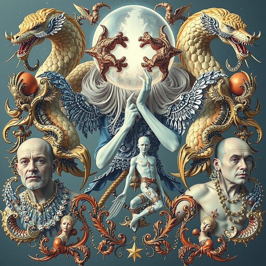 AI Artistry Showcasing Creative Brilliance and Beauty