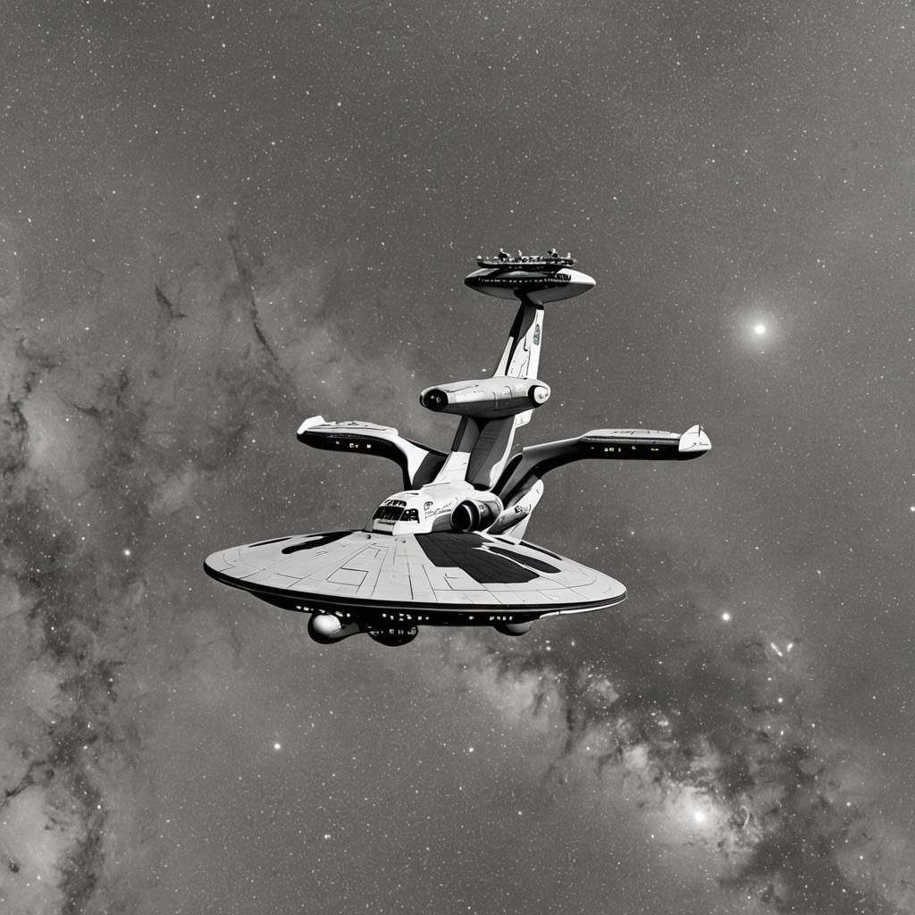 Starship Enterprise Digital Rendering