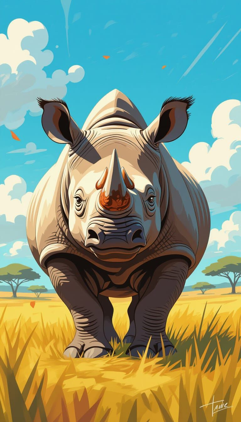 Tiny Angry Rhino