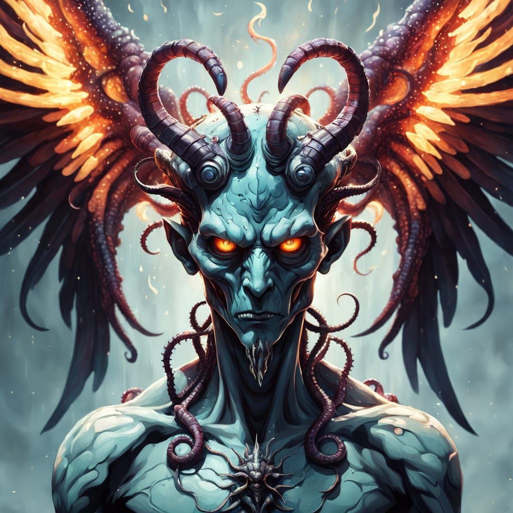 Eldritch Angel Emperor in Hellish Splendor