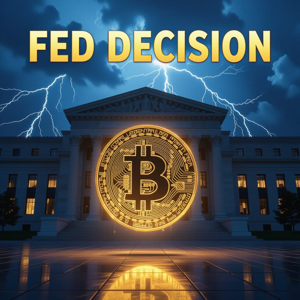 Bitcoin vs. Federal Reserve: Stormy Skies & FED Decision