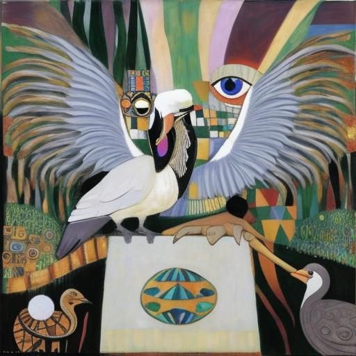 Cute Creature in Style of Early Modern Masters