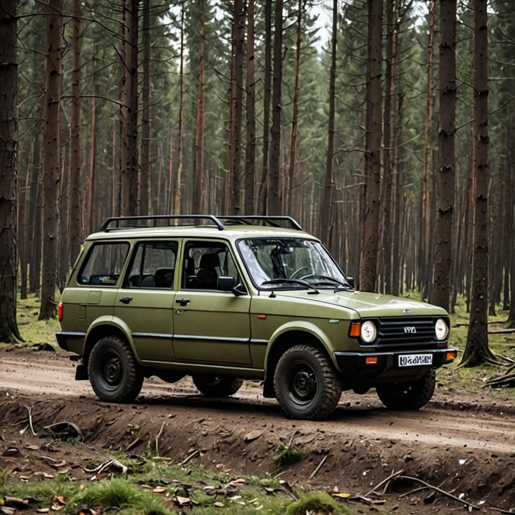 Modern Redesign of Vaz-21213 Niva