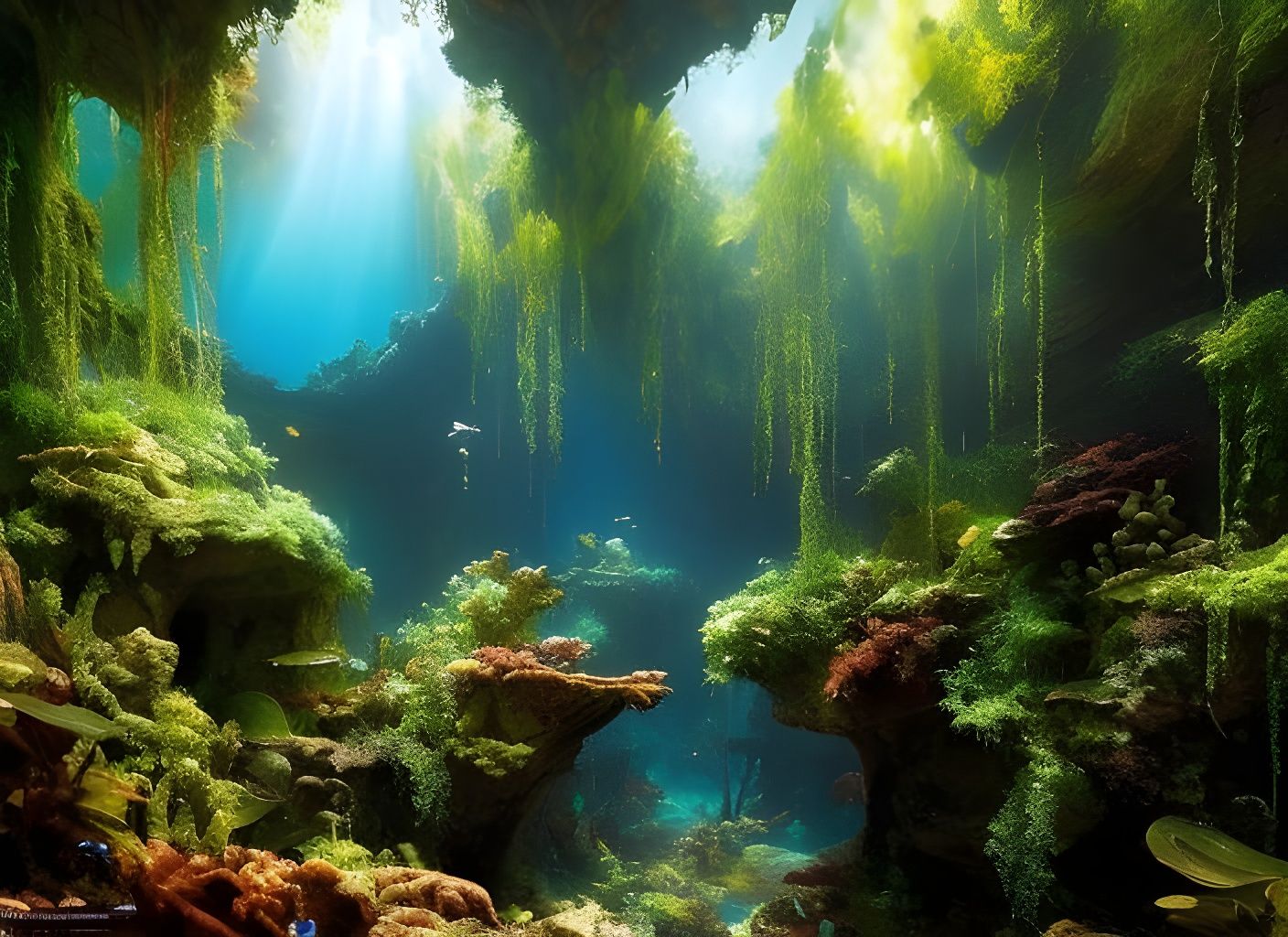 Underwater Cave