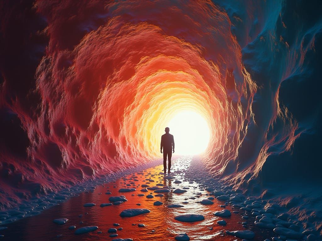 Explosive Elastic Reality in Prismatic Colors