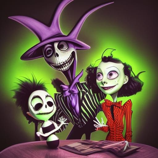 Jack Skellington Tells a Tale