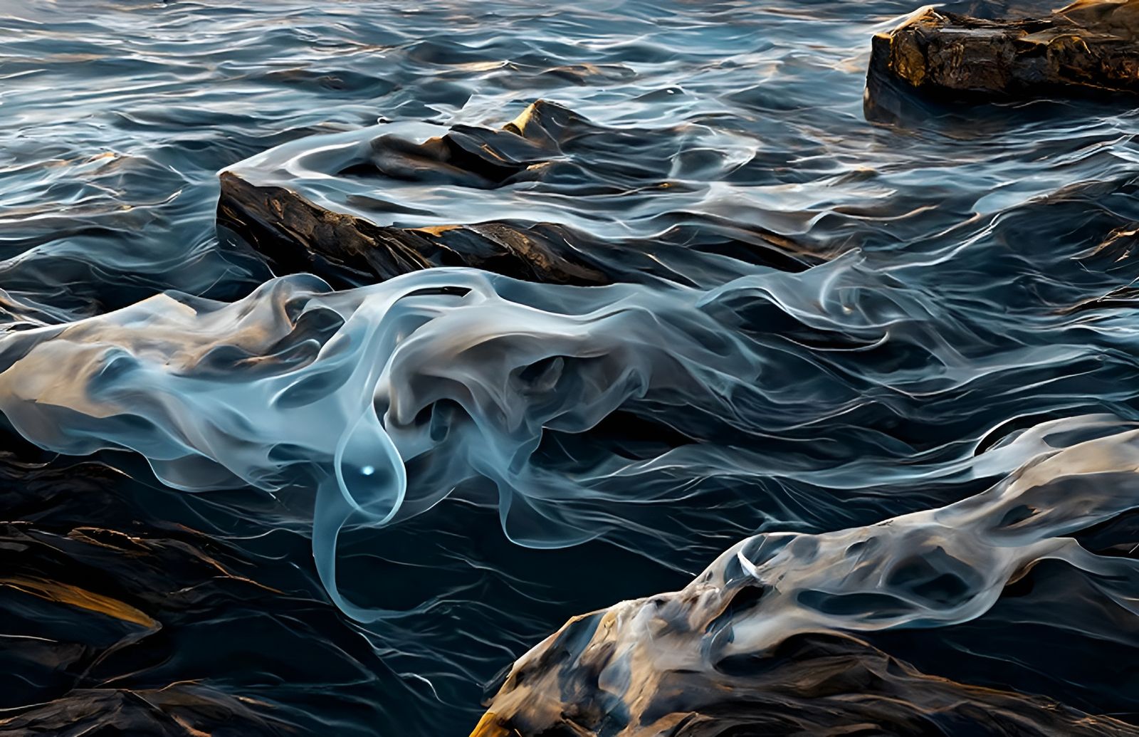 Smoke on the Water: 8K Detailed Matte Painting