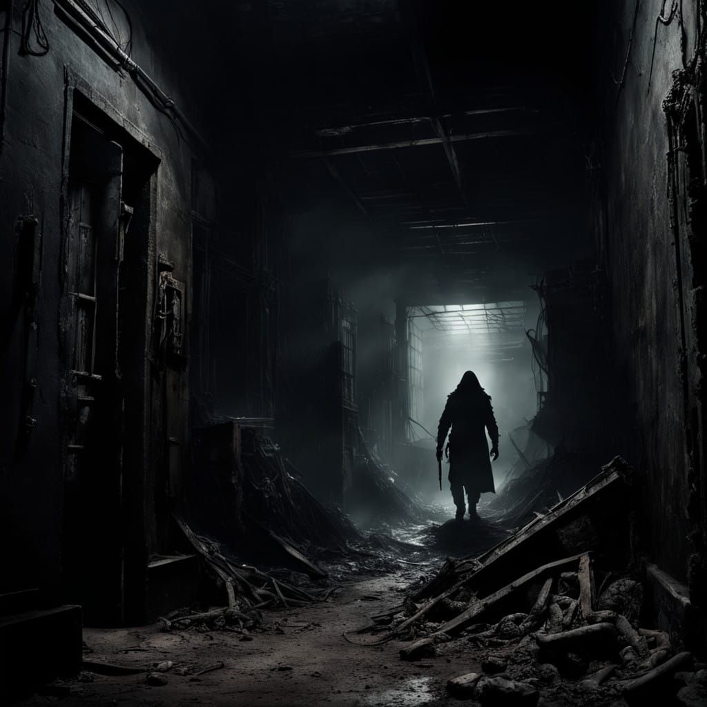 Dark Fantasy Horror in a Postapocalyptic Abyss