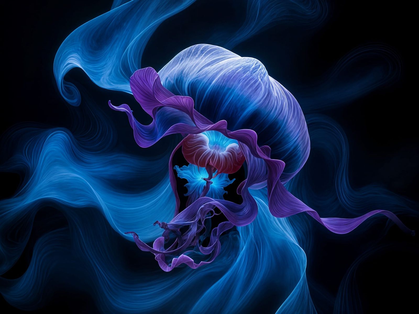 Transcendent Dreamscape in Vibrant Seasonal Hues