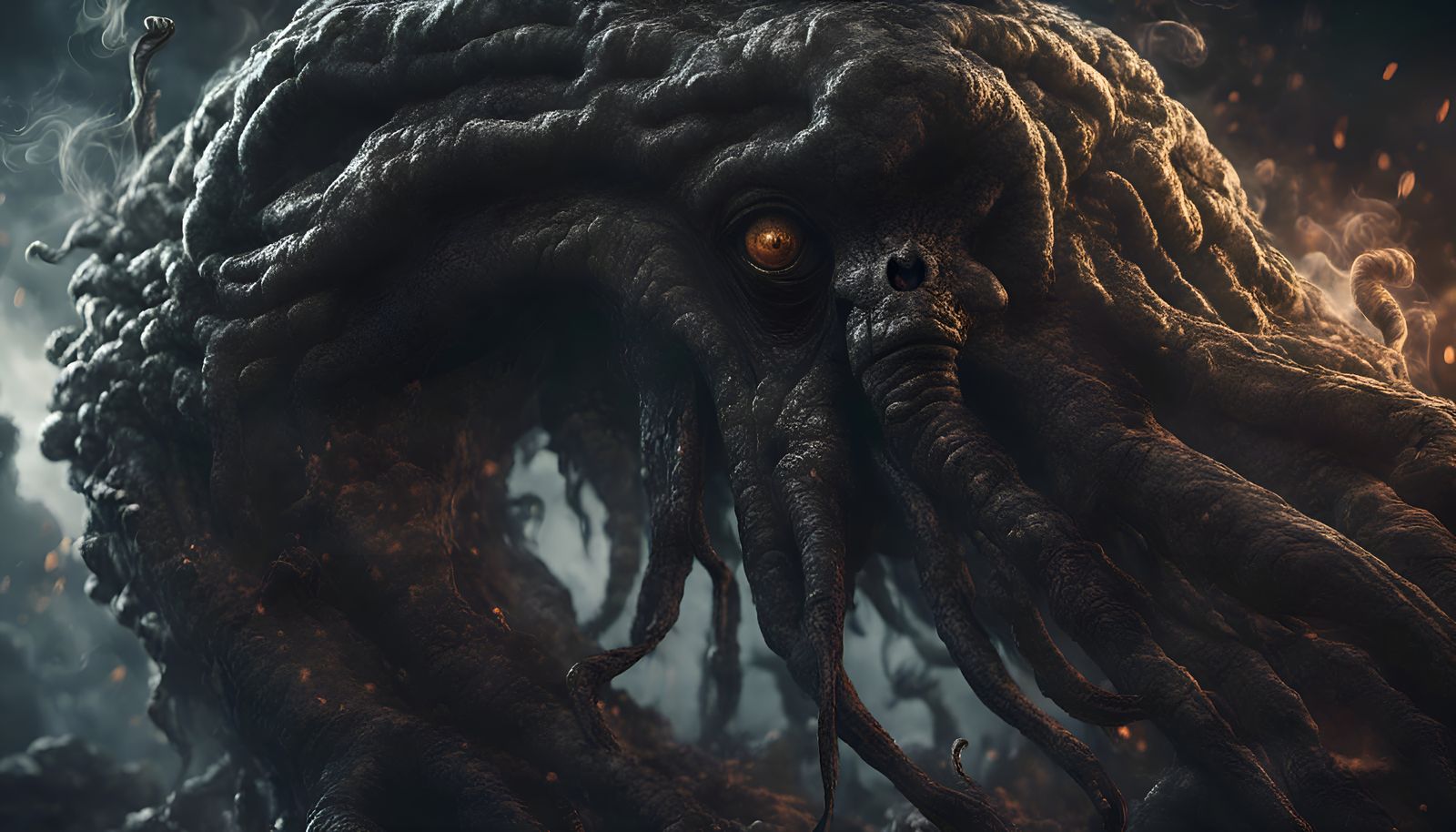 If HR Geiger painted HP Lovecraft