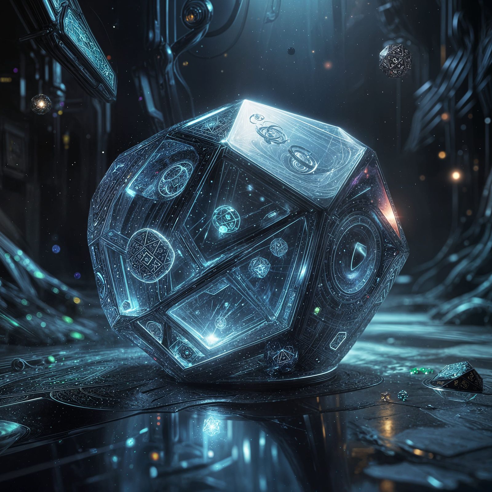 Cosmic Dice Unleashed in Futuristic Fantasy
