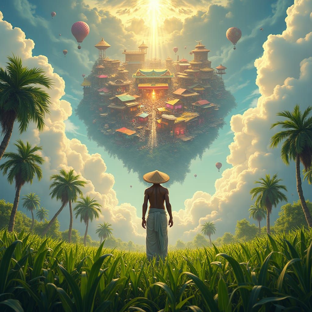 Tamil Nadu Farmer Sees Sky Market