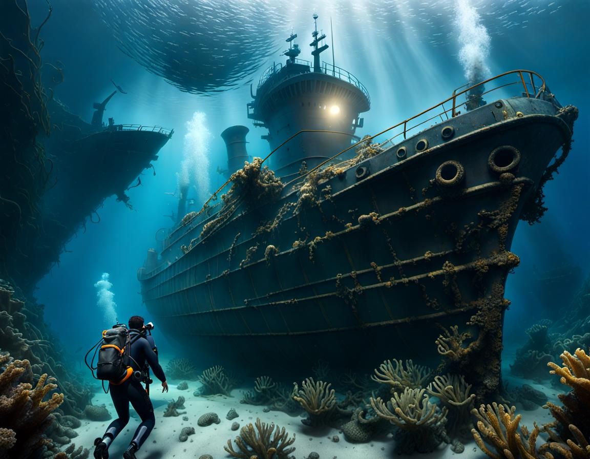 Underwater Shipwreck