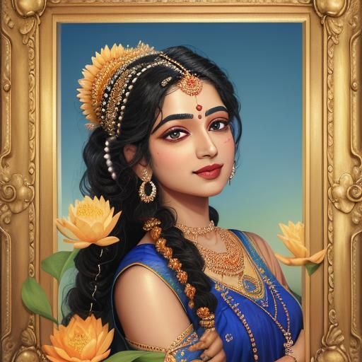 Eternal Radiance of Srimati Radhika