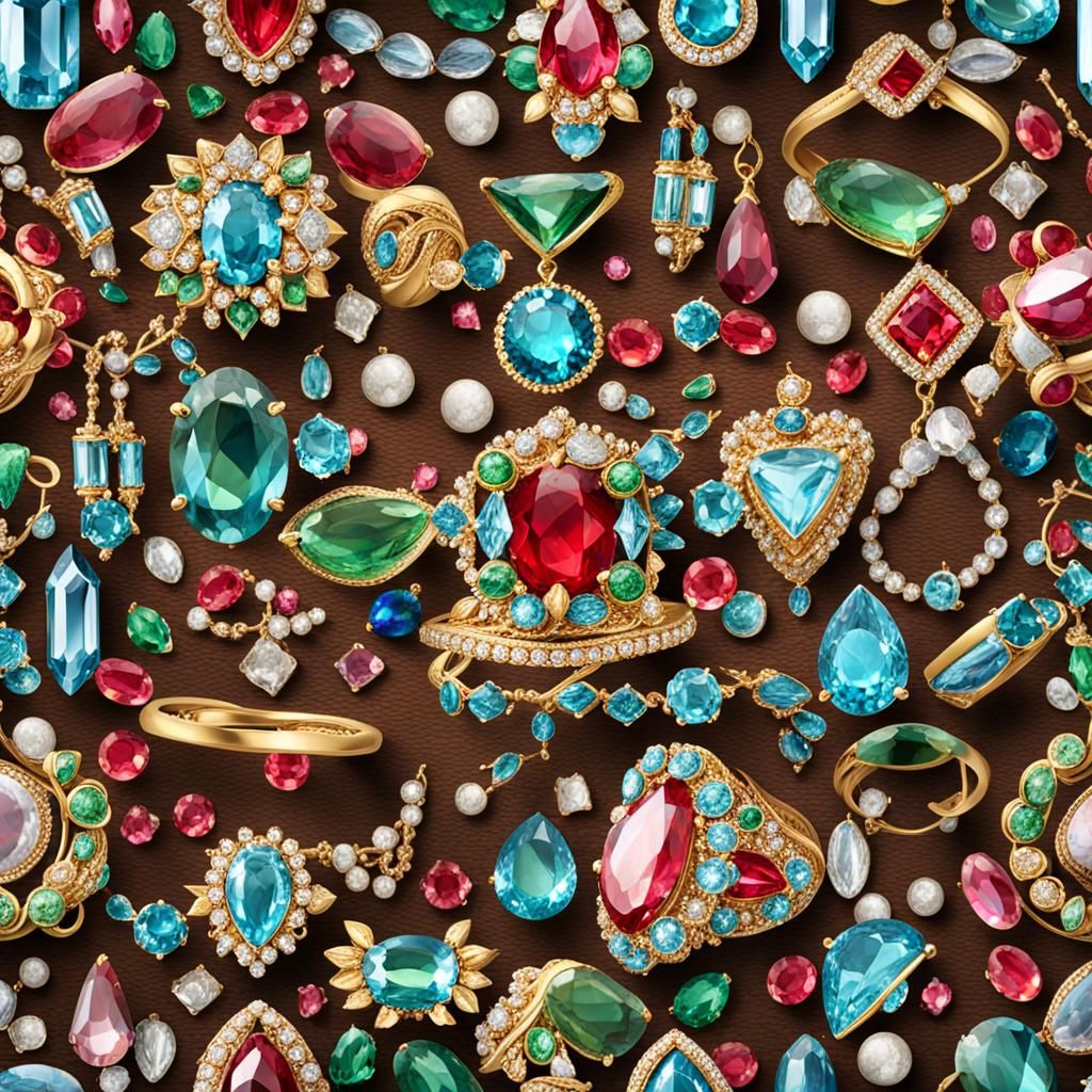 Sparkling Jewels: A Colorful Gemstone Collection