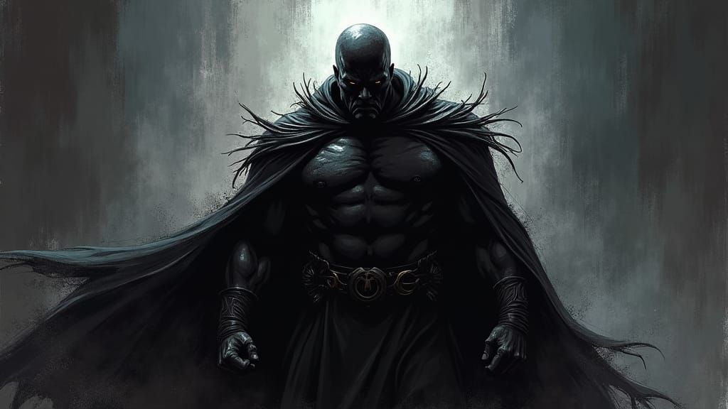 Shadow King: Telepathic Mutant Villain in Comic Art Style