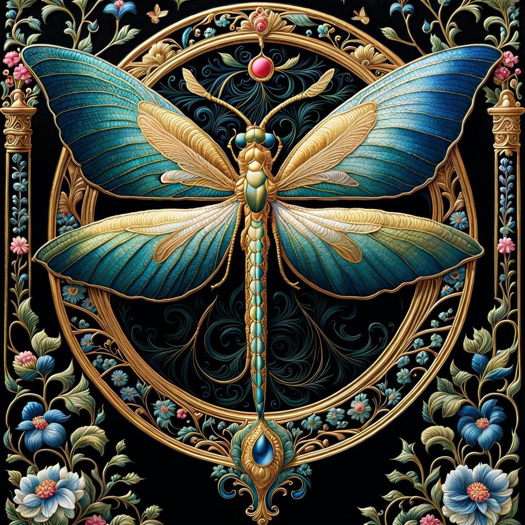 NightCafe Model Examples: Real Cartoon XL v4 - Dragonfly By ...