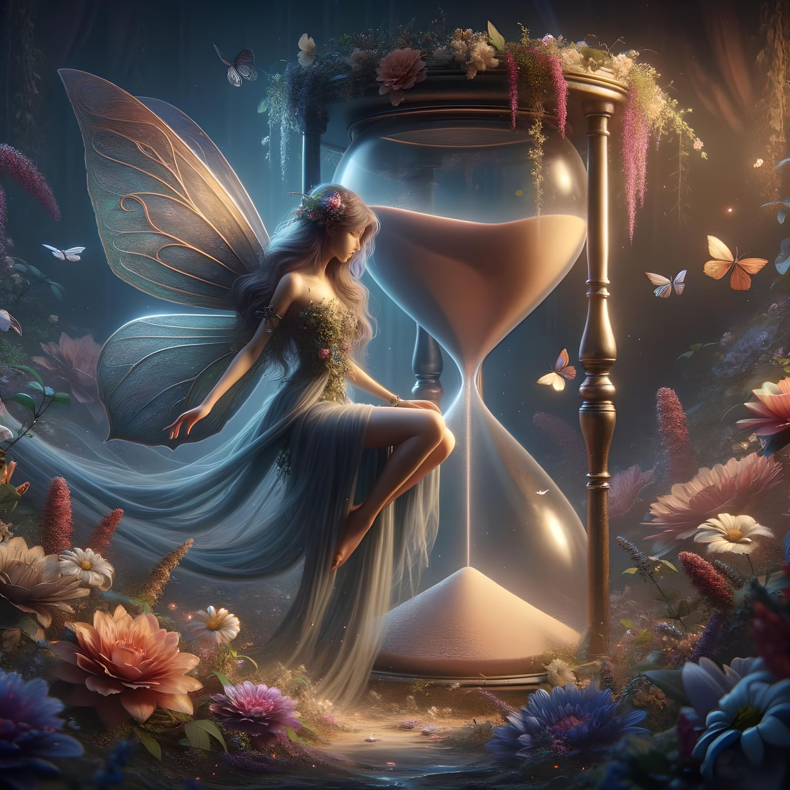 Hourglass Fairy in Fantasycore Realm