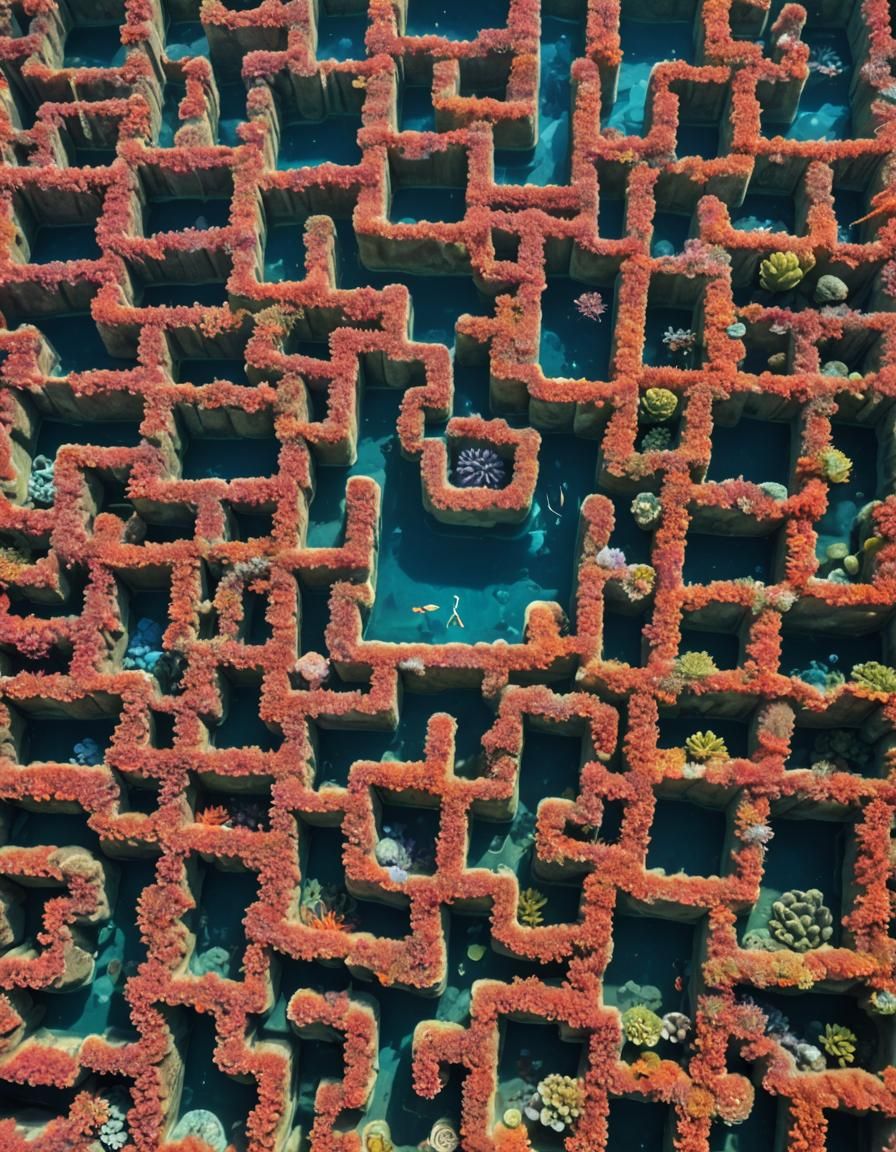 Coral Labyrinth: An Aquaphobic Underwater Maze