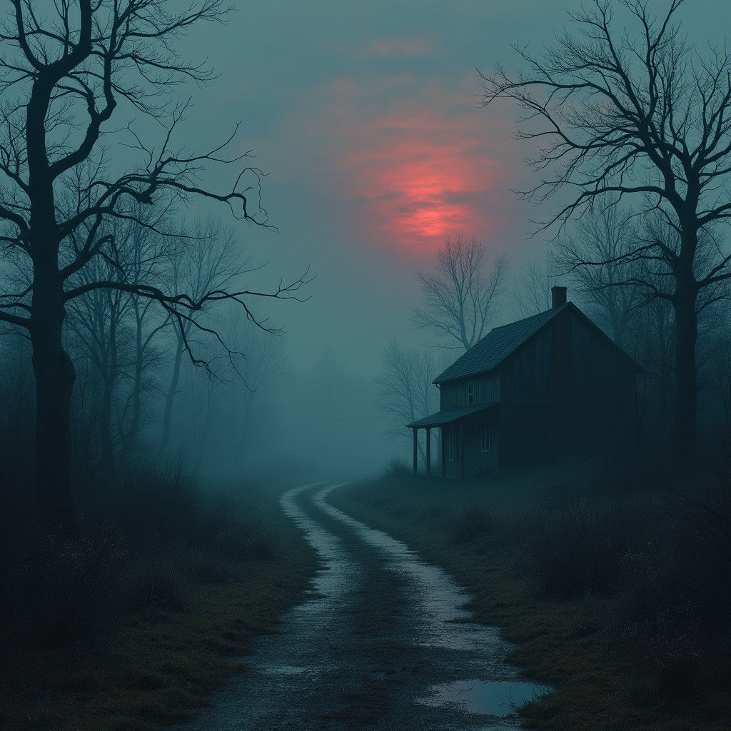 Ethereal Mississippi Delta Landscape in Mystical Style