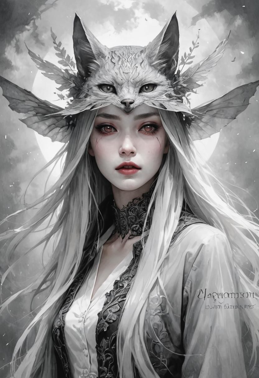 Woman in the Dark Night